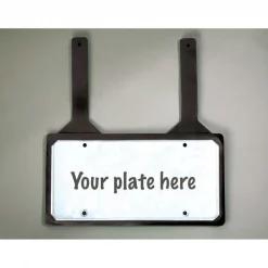 Car Dealer Depot Rubber License Plate Holder With Straps