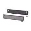Inv-Ver Black Extruded Rubber Magnetic License Plate Holders