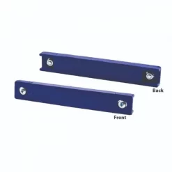 Inv-Ver Blue Vinyl Sleeve Magnetic License Plate Holders