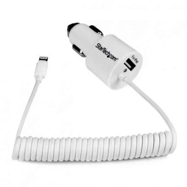Dual iPad Car Charger – 2 port Lightning & USB – 21W / 4.2A, 299550983