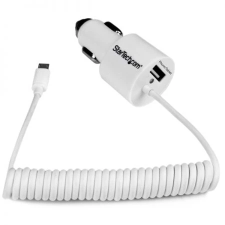Startech.Com Dual Tablet Car Charger - 2 port Micro USB & USB, 21W / 4.2A, 299551004