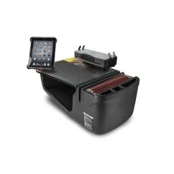 Autoexec Efficiency GripMaster Hot Rod Orange Flames with Power Inverter, Printer Stand and Tablet Mount