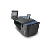 Autoexec Efficiency GripMaster Car Desk Blue Steel Flames w/ Power Inverter, Phone Mount & Tablet Mount