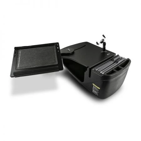 Autoexec Reach Desk Black Front Seat w/ Inverter and Phone Mount