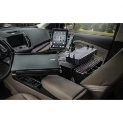 Reach Desk Front Seat GreenCamo w/Inverter, PrntStnd, PhoneMnt/TabletMnt