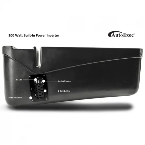 Reach Desk Front Seat GreenCamo w/Inverter, PrntStnd, PhoneMnt/TabletMnt