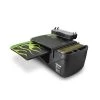 Autoexec GripMaster Car Desk Candy Apple Green Flames with Printer Stand