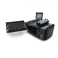 Autoexec Reach Desk Front Seat Urban Camo w/ Printer Stand and Tablet Mount