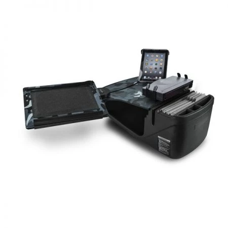 Autoexec Reach Desk Front Seat Urban Camo w/ Printer Stand and Tablet Mount