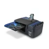Autoexec GripMaster Car Desk Blue Steel Flames with X-Grip Phone Mount