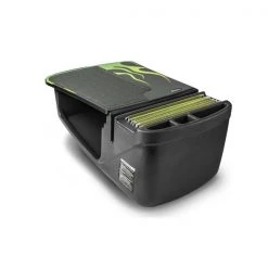 Efficiency GripMaster Car Desk Candy Apple Green Flames with Built-in Power Inverter