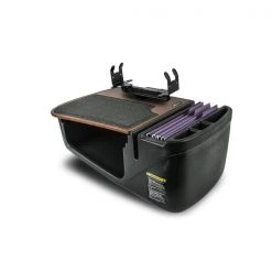 Autoexec Efficiency GripMaster Mahogany w/ Printer Stand