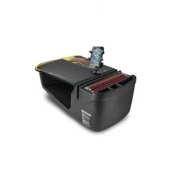 Autoexec Efficiency GripMaster Car Desk Hot Rod Orange Flames with Built-in Power Inverter and Phone Mount