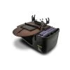 Autoexec RoadMaster Car Mahogany w/ Phone Mount and Printer Stand