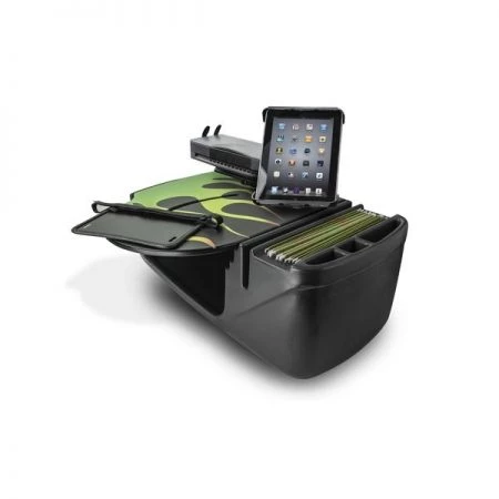 Autoexec RoadMaster Car Candy Apple Green Flames with Printer Stand and Tablet Mount
