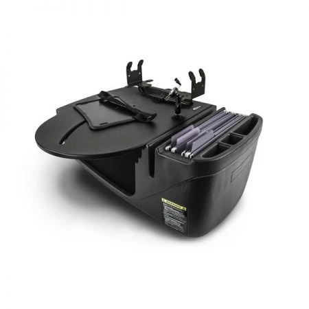 Autoexec RoadMaster Car Black w/ Inverter, Phone Mount and Printer Stand