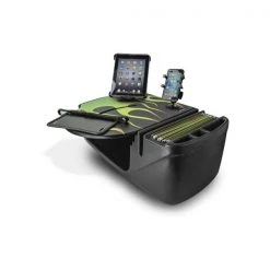 RoadMaster Car Desk Candy Apple Green Flames w/ Power Inverter, Phone Mount & Tablet Mount