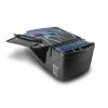 Autoexec RoadMaster Car Desk Blue Steel Flames with Built-in Power Inverter