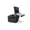 Autoexec Milk Crate with Apron and Laptop Tray