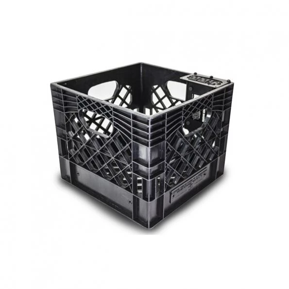 Milkcrate and Apron with Power Inverter