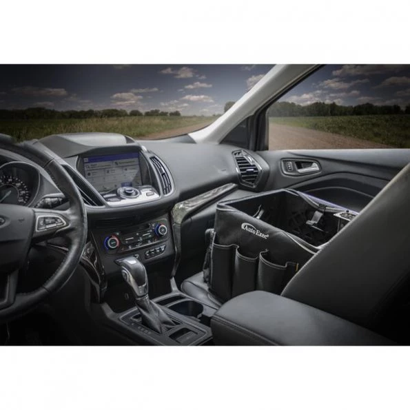 Milkcrate and Apron with Power Inverter