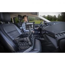 Milkcrate with Phone Mount Tablet Mount and Power Inverter