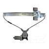 Tyc 660283 Power Window Motor And Regulator Assembly