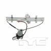 Tyc 660555 Power Window Motor And Regulator Assembly