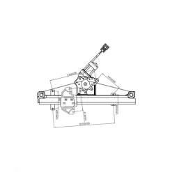 660610 Power Window Motor And Regulator Assembly