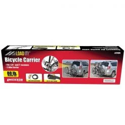 1.25" & 2" Hitch Style Bike Rack 2 Bike w/ Lock Kit