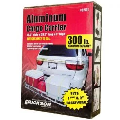 53.5"X19.5"X5" Aluminum Cargo Carrier / Fits 2" & 1.25" Receiver