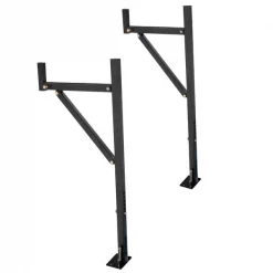 Erickson Steel Ladder Rack 250 lb/Telescoping Arms Adjust from 19" to 34" Wide