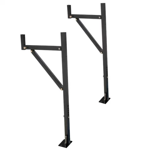 Steel Ladder Rack 250 lb/Telescoping Arms Adjust from 19" to 34" Wide