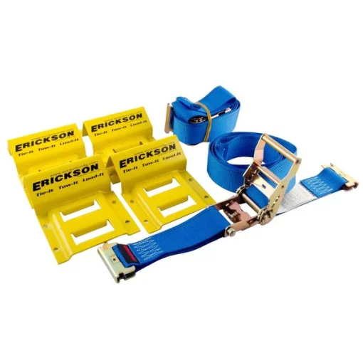 2"X6Ft 4500 lb E-Track ATV Strap & 4" E-Track Kit