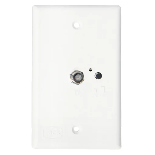 Jack Tv Antenna Power Injector Switch Plate White