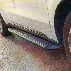 AeroTread 5" x 73" Black Stainless Running Boards (No Brackets)