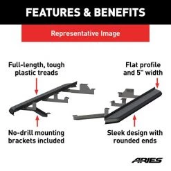 AeroTread 5" Running Boards, 2061041
