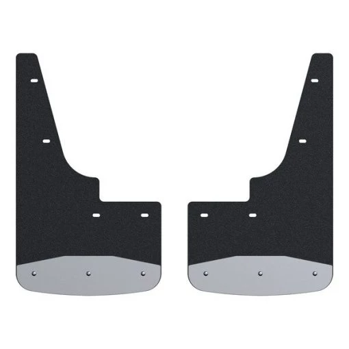 Front 12" x 20" Textured Rubber Mud Guards, Select Ford Ranger 2 Flaps