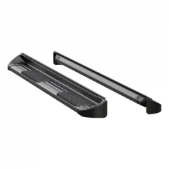 Black Stainless Steel Side Entry Steps Select Silverado/Sierra Ext Cab