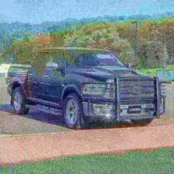 Prowler Max Black Steel Grille Guard (No Brackets), 320933