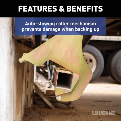 RETRAC HighRise Folding Rear Entry Step (Fits 4" Bumper Beam)