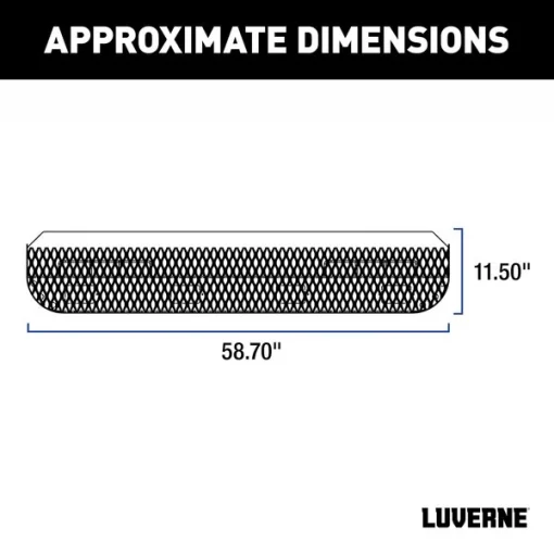 Impact Shock-Absorbing Rear Bumper Step (No Brackets)