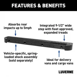 Luverne Impact Shock-Absorbing Rear Bumper Step (No Brackets) 7 Impact Shock-Absorbing Rear Bumper Step (No Brackets)