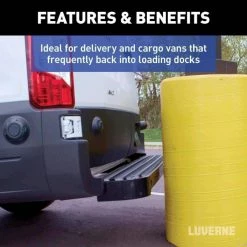 Luverne Impact Shock-Absorbing Rear Bumper Step (No Brackets) 6 Impact Shock-Absorbing Rear Bumper Step (No Brackets)