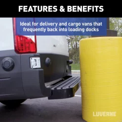 Impact Shock-Absorbing Rear Bumper Step Fleet Kit Ram ProMaster 3500