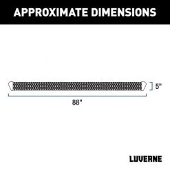 SlimGrip 5" x 88" Black Aluminum Running Boards (No Brackets)