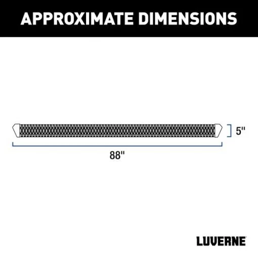 SlimGrip 5" x 88" Black Aluminum Running Boards (No Brackets)