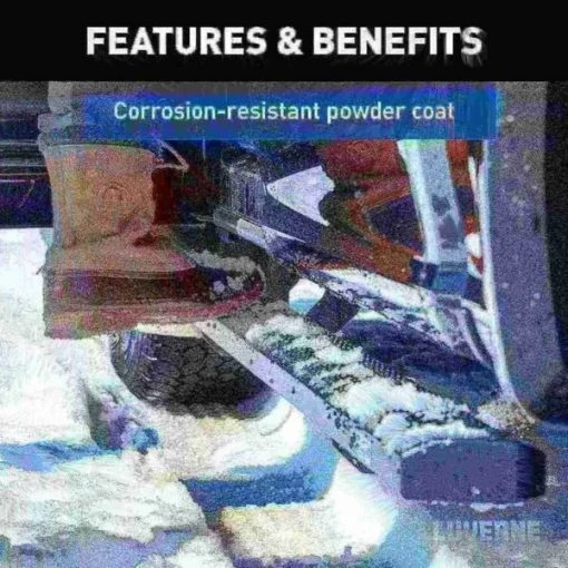 SlimGrip 5" x 88" Black Aluminum Running Boards (No Brackets)