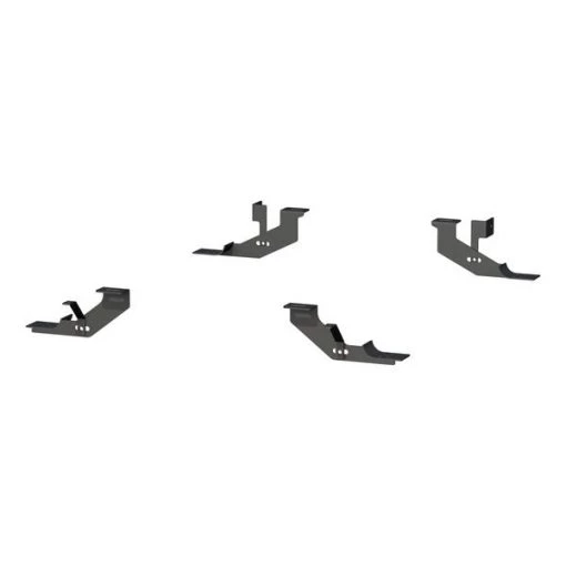 Aries Mounting Brackets for 6" Oval Side Bars, 4491 1 Mounting Brackets for 6" Oval Side Bars, 4491