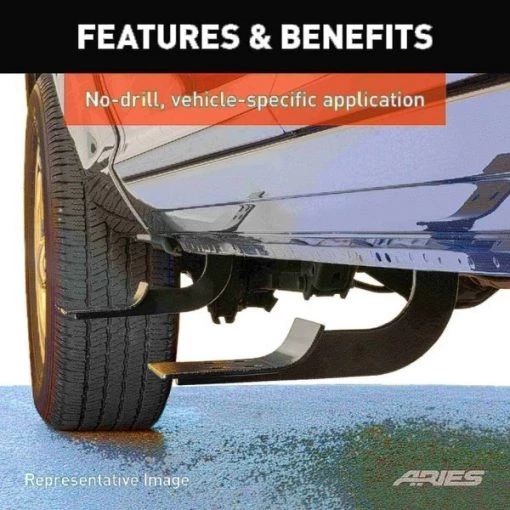 Mounting Brackets for 6" Oval Side Bars, 4493